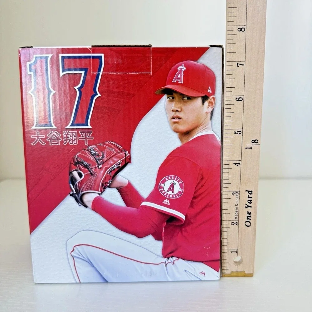 Shohei Ohtani Double Bobblehead LA Angels Rookie 2018 SGA New In Box Pitcher Bat